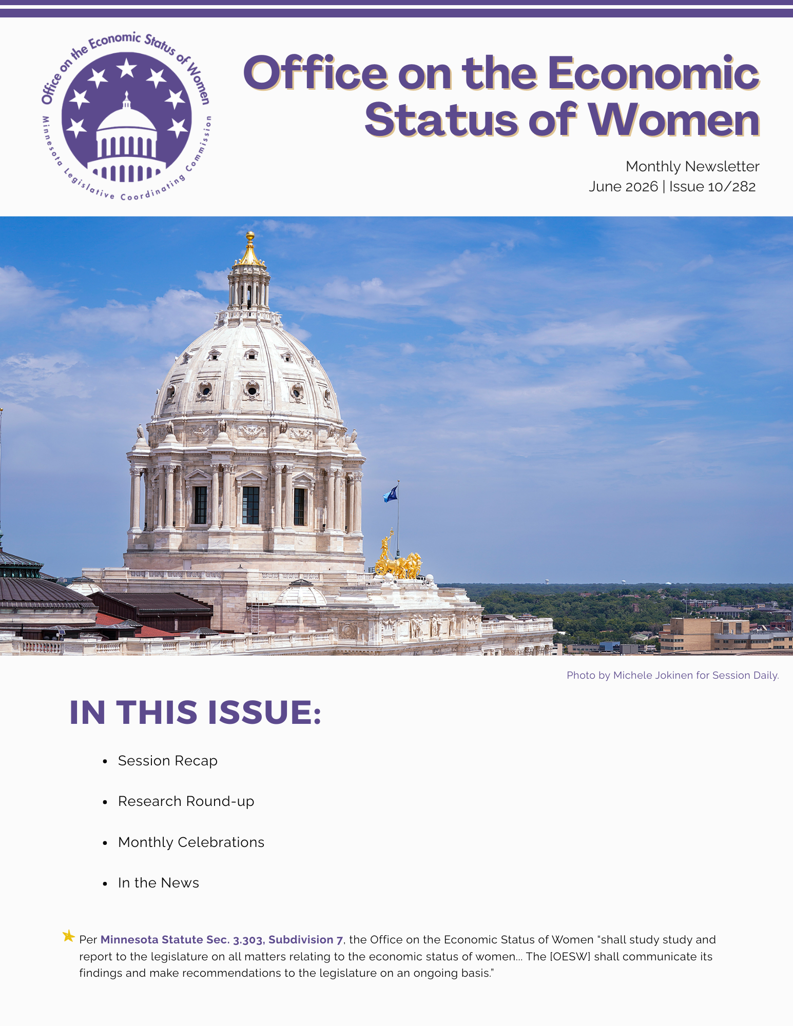 OESW Newsletter Image